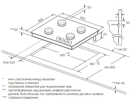 Варочная поверхность GRAUDE GSK 60.1 S черный Варочная поверхность GRAUDE GSK 60.1 S черный