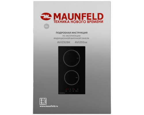 Варочная поверхность MAUNFELD AVI292BK черный