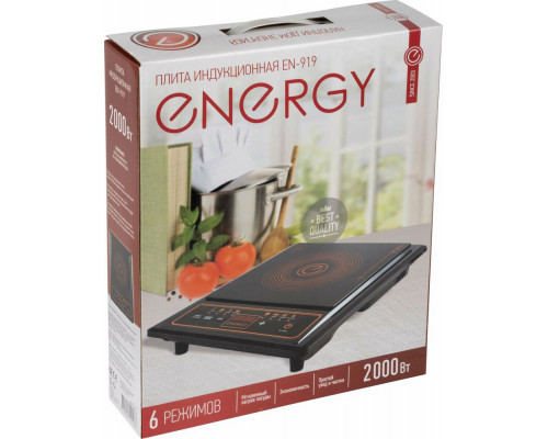 Настольная плита ENERGY EN-919 черный