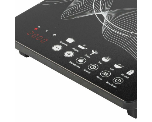Настольная плита GALAXY GL 3063 черный Настольная плита GALAXY GL 3063 черный