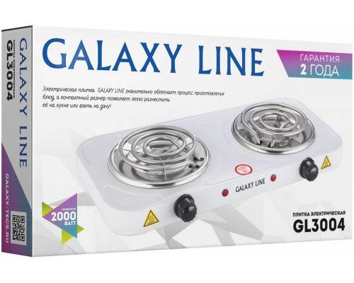 Настольная плита GALAXY GL 3004 белый Настольная плита GALAXY GL 3004 белый