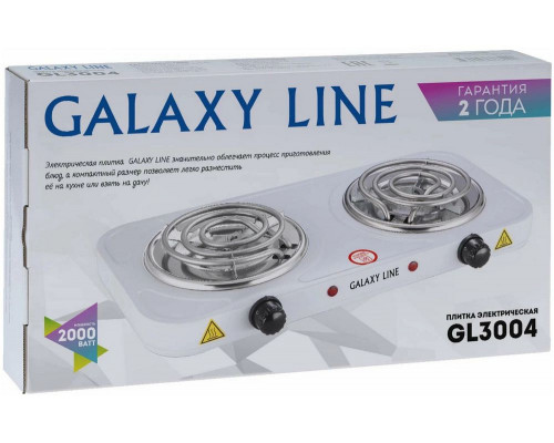 Настольная плита GALAXY GL 3004 белый Настольная плита GALAXY GL 3004 белый