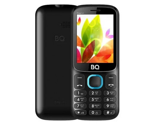 Мобильный телефон BQ 2440 Step L+ Black/Blue Мобильный телефон BQ 2440 Step L+ Black/Blue