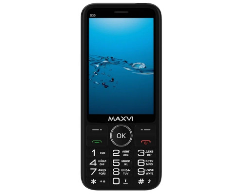 Мобильный телефон MAXVI B35 black Мобильный телефон MAXVI B35 black