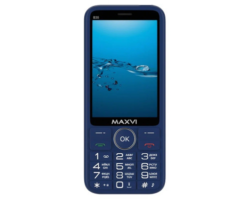 Мобильный телефон MAXVI B35 blue