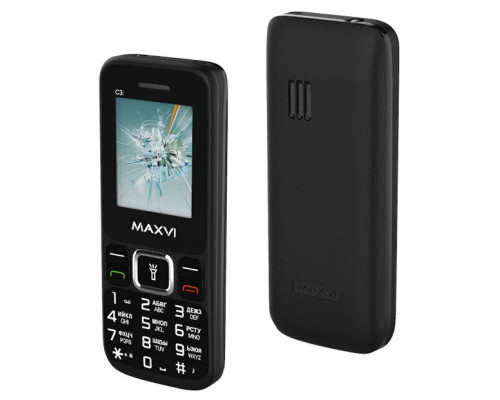 Мобильный телефон MAXVI C3i black Мобильный телефон MAXVI C3i black