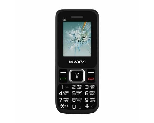 Мобильный телефон MAXVI C3i black Мобильный телефон MAXVI C3i black