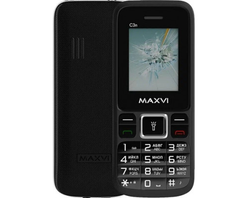 Мобильный телефон MAXVI C3n black Мобильный телефон MAXVI C3n black