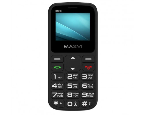 Мобильный телефон Maxvi B100i black Мобильный телефон Maxvi B100i black