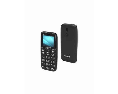 Мобильный телефон Maxvi B110 black Мобильный телефон Maxvi B110 black