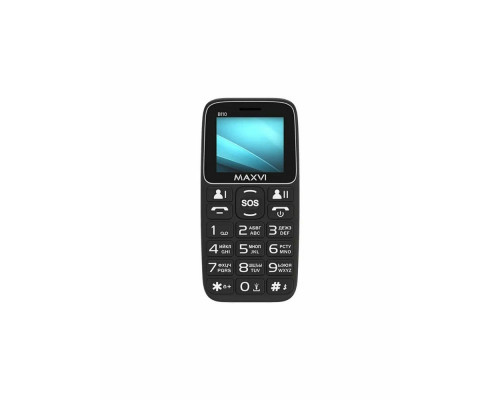 Мобильный телефон Maxvi B110 black Мобильный телефон Maxvi B110 black