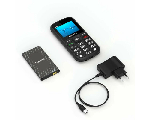 Мобильный телефон Maxvi B201 black