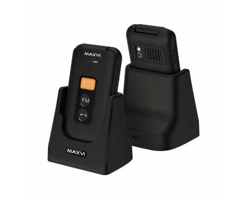 Мобильный телефон Maxvi E5 up black Мобильный телефон Maxvi E5 up black