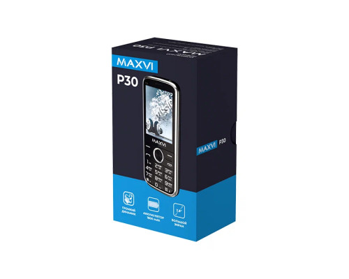 Мобильный телефон Maxvi P30 black