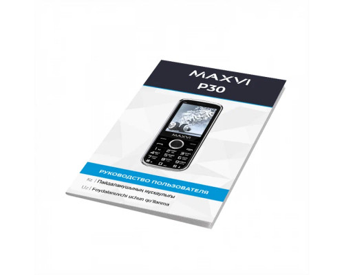 Мобильный телефон Maxvi P30 black