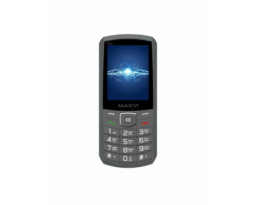 Мобильный телефон Maxvi P33 dark grey Мобильный телефон Maxvi P33 dark grey