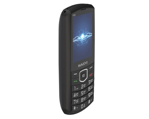 Мобильный телефон Maxvi P33 black