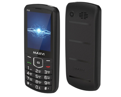 Мобильный телефон Maxvi P33 black