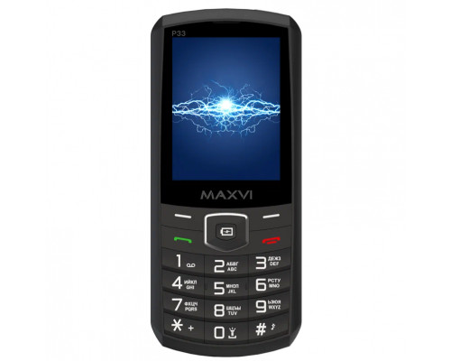 Мобильный телефон Maxvi P33 black