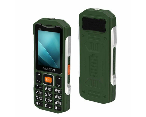 Мобильный телефон Maxvi T20 green Мобильный телефон Maxvi T20 green