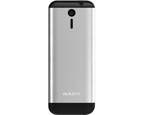 Мобильный телефон Maxvi X10 metallic silver Мобильный телефон Maxvi X10 metallic silver