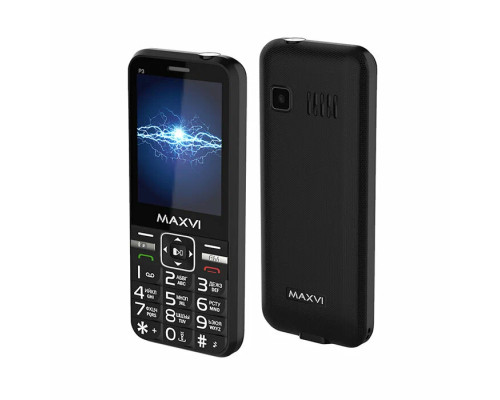 Мобильный телефон MAXVI P3 black Мобильный телефон MAXVI P3 black
