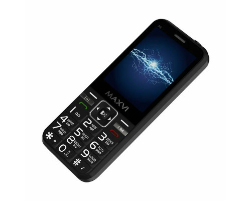 Мобильный телефон MAXVI P3 black Мобильный телефон MAXVI P3 black