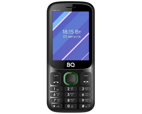 Мобильный телефон BQ 2820 Step XL+ Black+Green Мобильный телефон BQ 2820 Step XL+ Black+Green