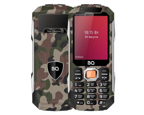 Мобильный телефон BQ 2817 Tank Quattro Power Camouflage Мобильный телефон BQ 2817 Tank Quattro Power Camouflage