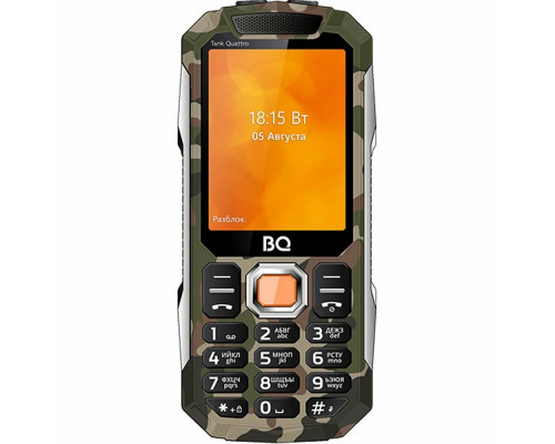 Мобильный телефон BQ 2817 Tank Quattro Power Camouflage Мобильный телефон BQ 2817 Tank Quattro Power Camouflage