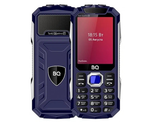 Мобильный телефон BQ 2817 Tank Quattro Power Blue Мобильный телефон BQ 2817 Tank Quattro Power Blue