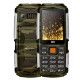 Мобильный телефон BQ 2430 Tank Power Camouflage+Silver