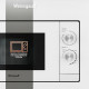 Встраиваемая микроволновая печь Weissgauff HMT-2012GRILL WHITE