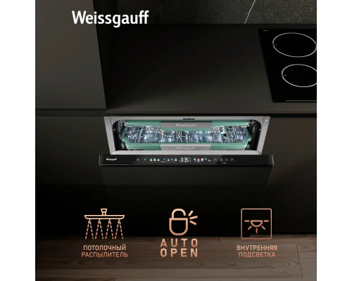 Встраиваемая посудомоечная машина Weissgauff BDW 6140 Real Touch DC Inverter Timer Floor Встраиваемая посудомоечная машина Weissgauff BDW 6140 Real Touch DC Inverter Timer Floor