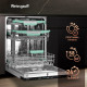 Встраиваемая посудомоечная машина Weissgauff BDW 6140 Real Touch DC Inverter Timer Floor