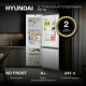 Встраиваемый холодильник Hyundai HBR 1782