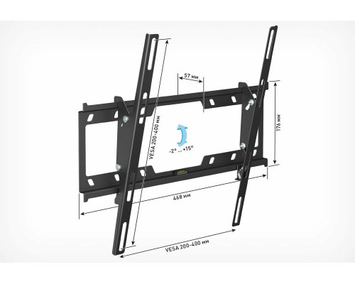 Кронштейн HOLDER LCD-T4624-B черный