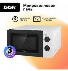 Микроволновая печь BBK 17MWS-783M/W белый