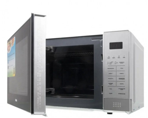 Микроволновая печь BBK 20MWG-736S/BS серебристый/черный Микроволновая печь BBK 20MWG-736S/BS серебристый/черный