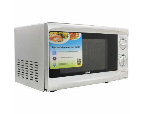 Микроволновая печь BBK 20MWS-707M/S серебристый Микроволновая печь BBK 20MWS-707M/S серебристый