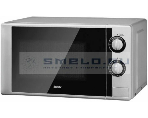 Микроволновая печь BBK 20MWS-708M/BS черный/серебристый Микроволновая печь BBK 20MWS-708M/BS черный/серебристый