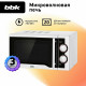 Микроволновая печь BBK 20MWS-712M/WB белый