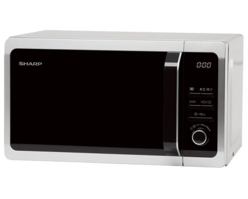 Микроволновая печь SHARP R2852RSL серебристый/черный