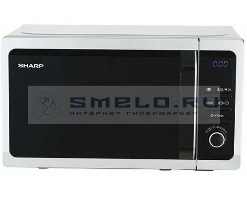 Микроволновая печь SHARP R2852RSL серебристый/черный
