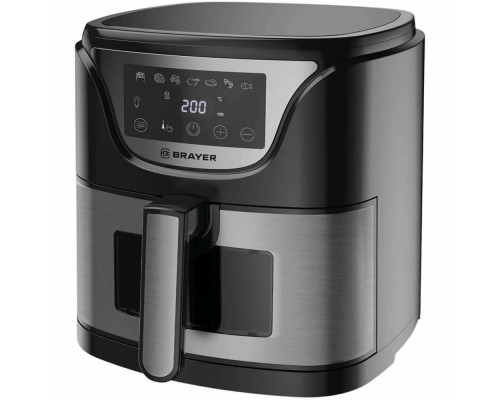 Гриль BRAYER BR2037 черный/сталь
