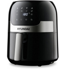Гриль HYUNDAI HYF-3555 черный/серебристый
