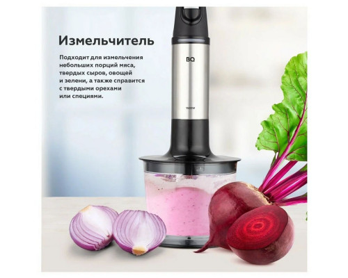 Блендер BQ HB1230SS черный-стальной Блендер BQ HB1230SS черный-стальной