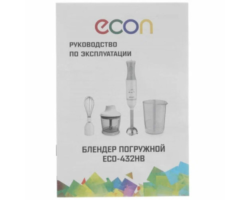 Блендер ECON ECO-432HB белый