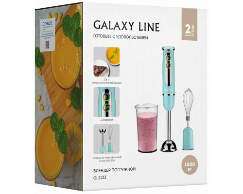 Блендер GALAXY LINE GL 2133 голубой Блендер GALAXY LINE GL 2133 голубой