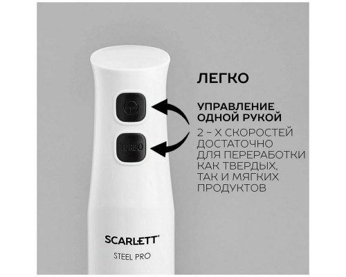 Блендер SCARLETT SC-HB42F06 белый
